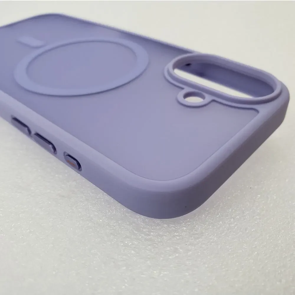 Miracase Magnetic Case for Apple iPhone 17 - Lavander Translucent MagSafe Cover